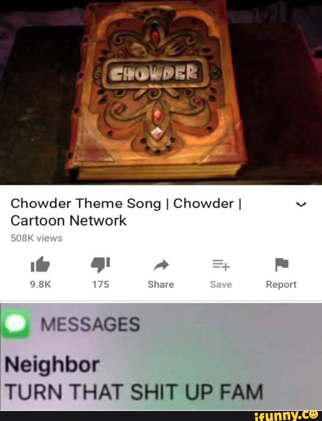 Chowder Theme Song I Chowder I Cartoon Network SO8K views Share Save