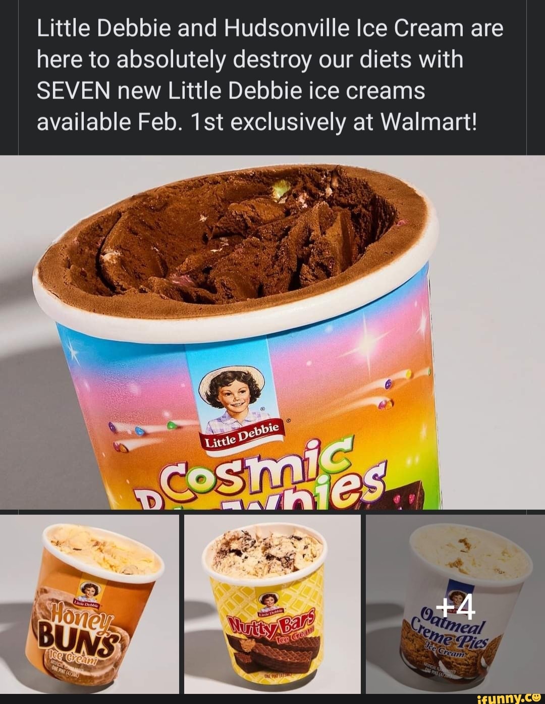 Little Debbie and Hudsonville Ice Cream are here to absolutely destroy