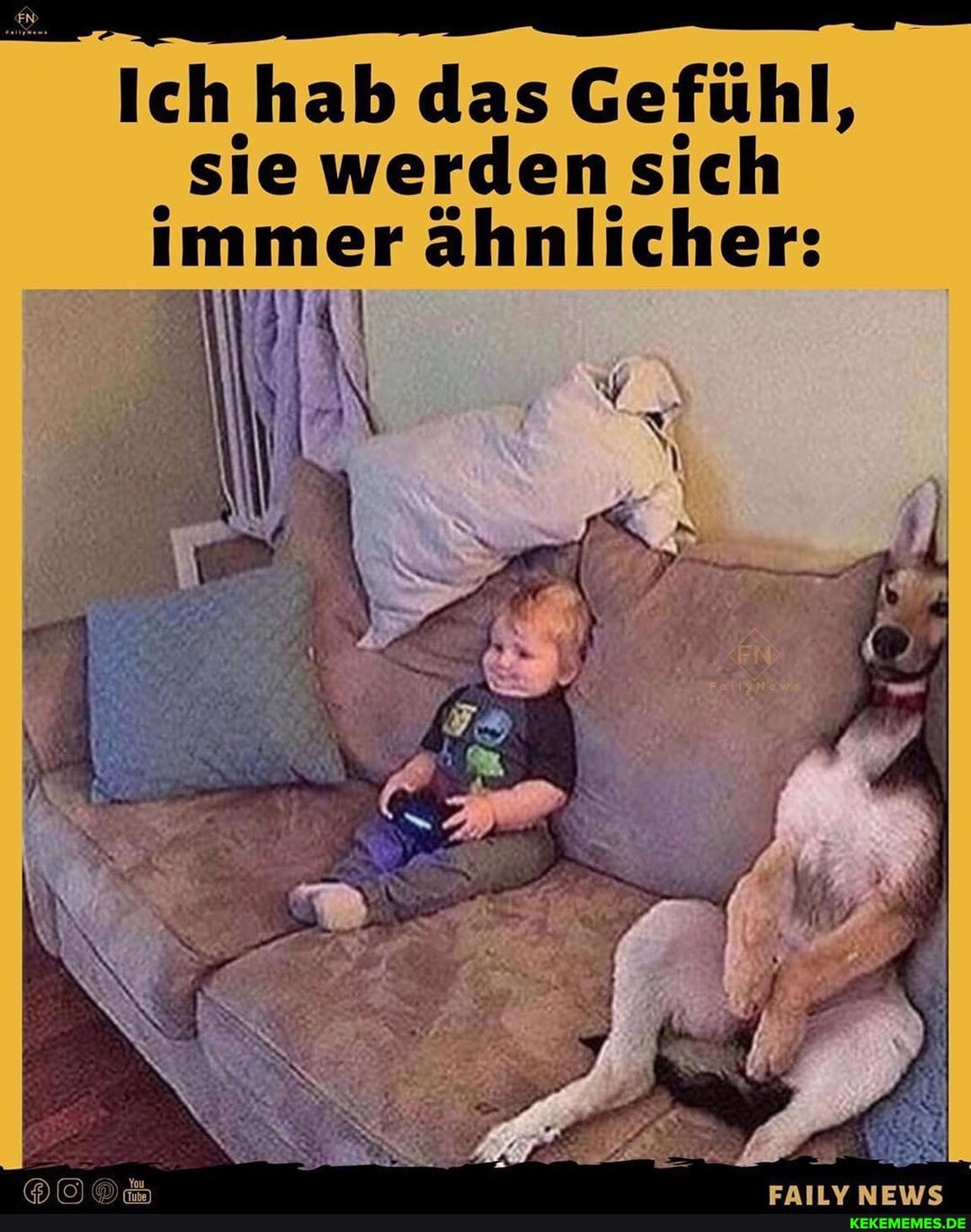 Ich hab halb das Gefühl, sie werden sich immer ähnlicher: