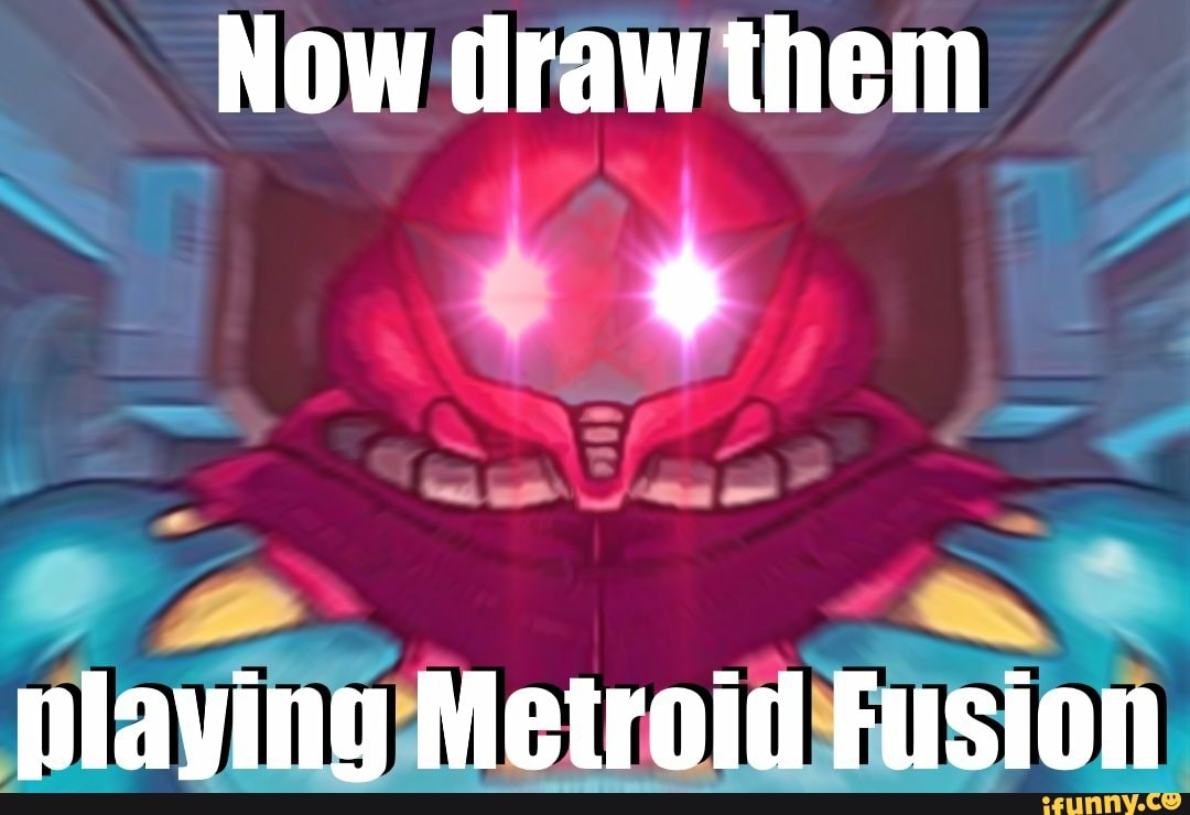 Now draw them
playing Metroid Fusion