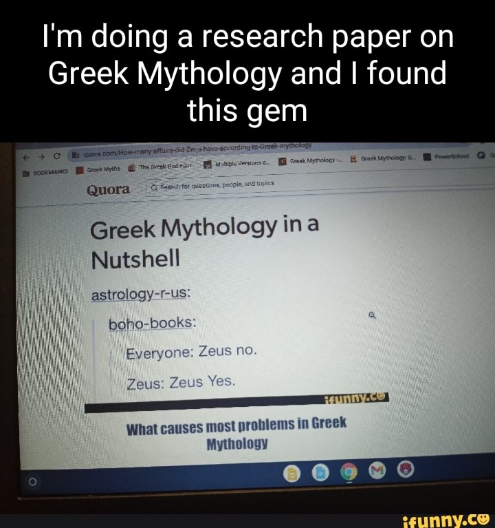 mythology research paper topics