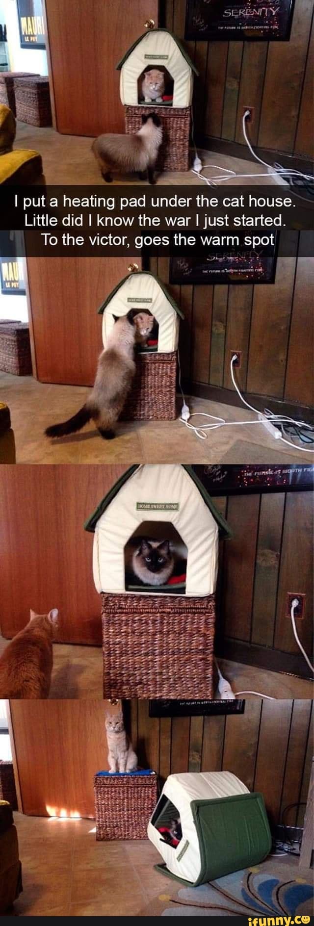 heating pads for cat houses