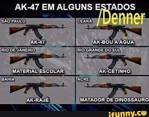 EM ALGUNS ESTADOS
MATADOR DE DINOSSAURO