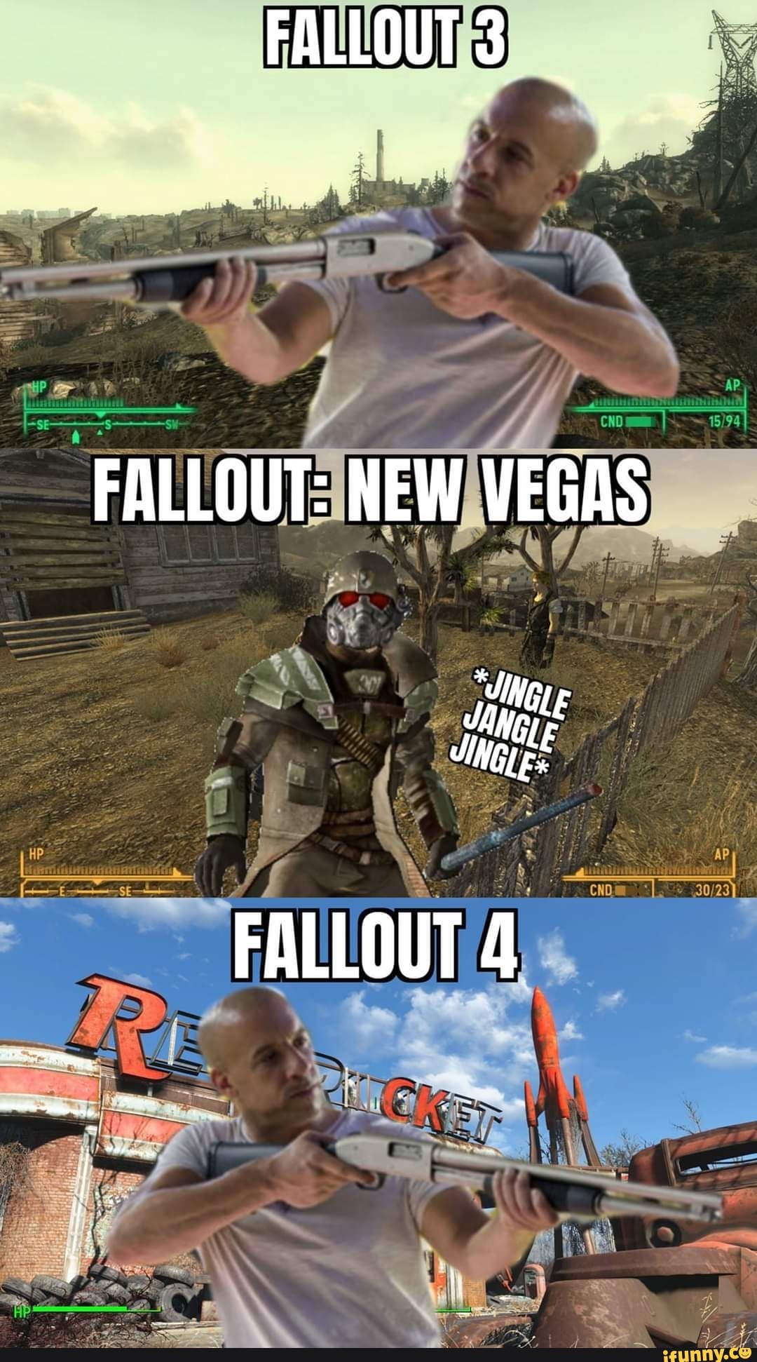 FALLOUT: NEW VEGAS FALLOUT 4 - iFunny