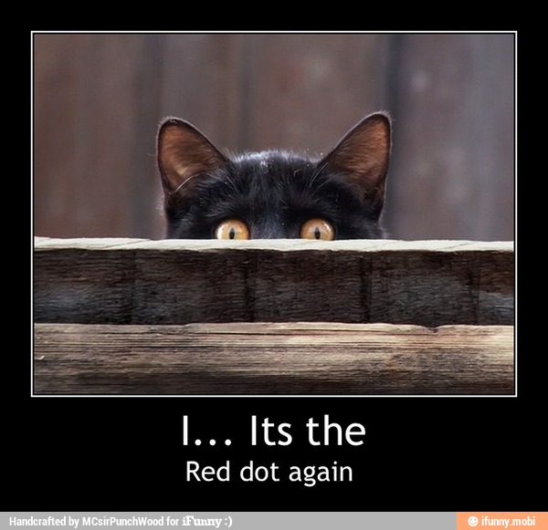 IS
Red dot again - I... Its the
Red dot again