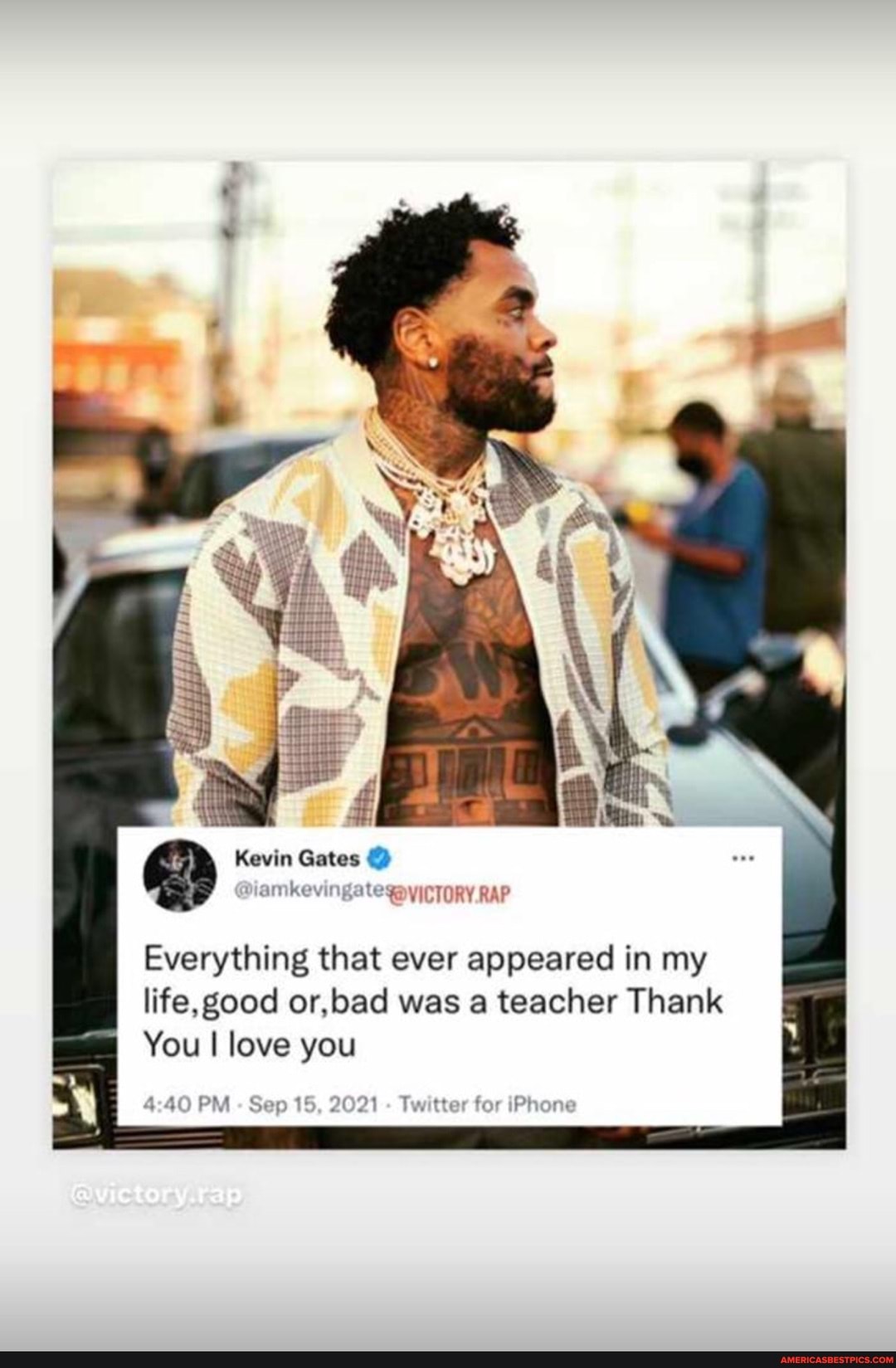 Kevin Gates Twitter Quotes Kevin Gates Rap Everything That Ever Appeared In My Life, G00D Or, Bad Was  A Teacher Thank You I Love You Pm - Sep 15. 2021 - Twitter For Iphone -  America's Best Pics And Videos