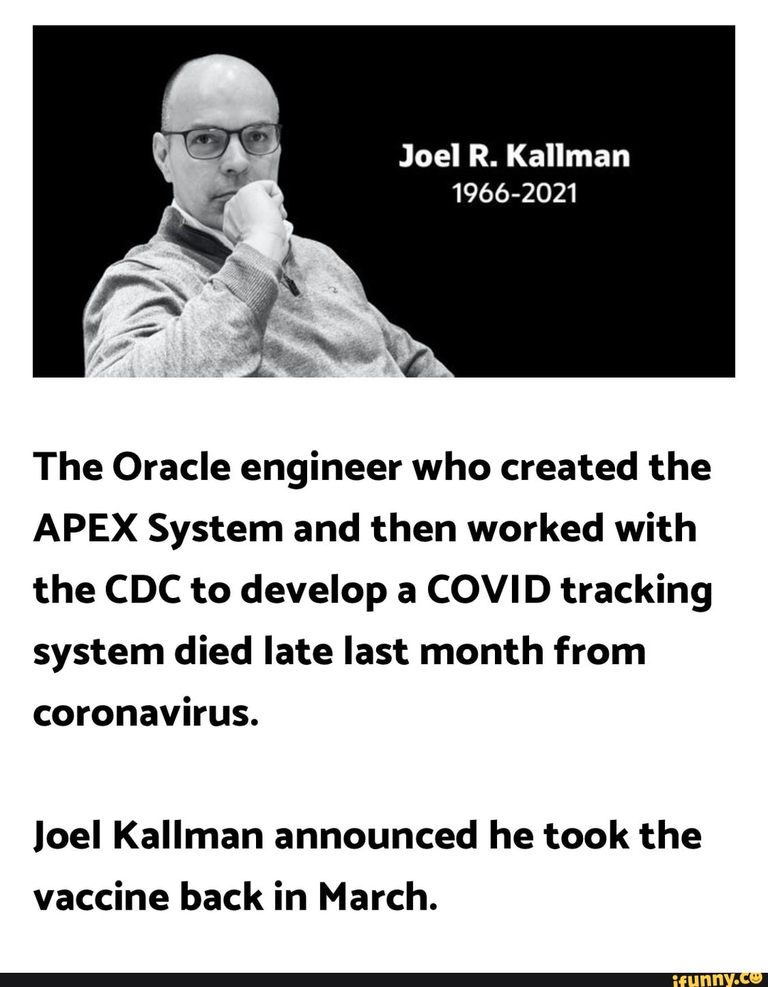 Joel R Kallman 1966 21 The Oracle Engineer Who Created The Apex System And Then Worked