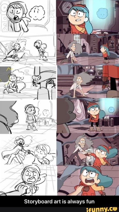 Storyboard art is always fun