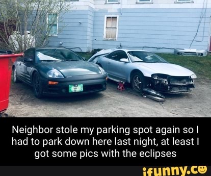Neighbor stole my parking spot again so I had to park down here last night, at least I got some pics with the eclipses