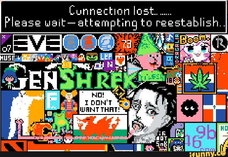 GenShrek on r/Place Connection lost... Please wait attempting to