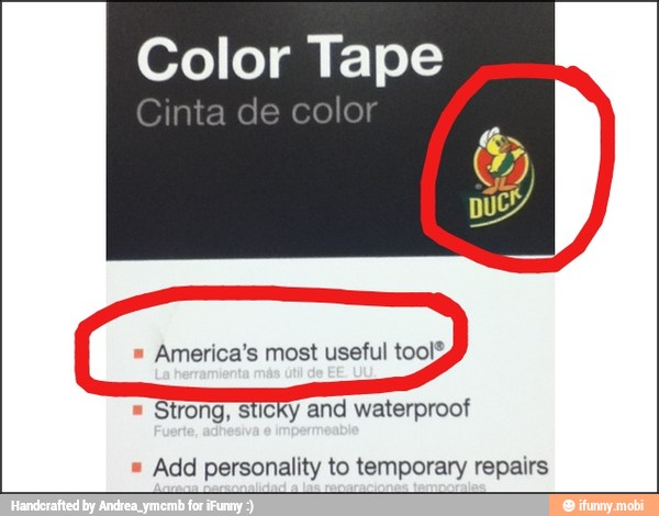 Color Tape
America's
Strong, sticky and waterproof
Add personality to temporary repairs