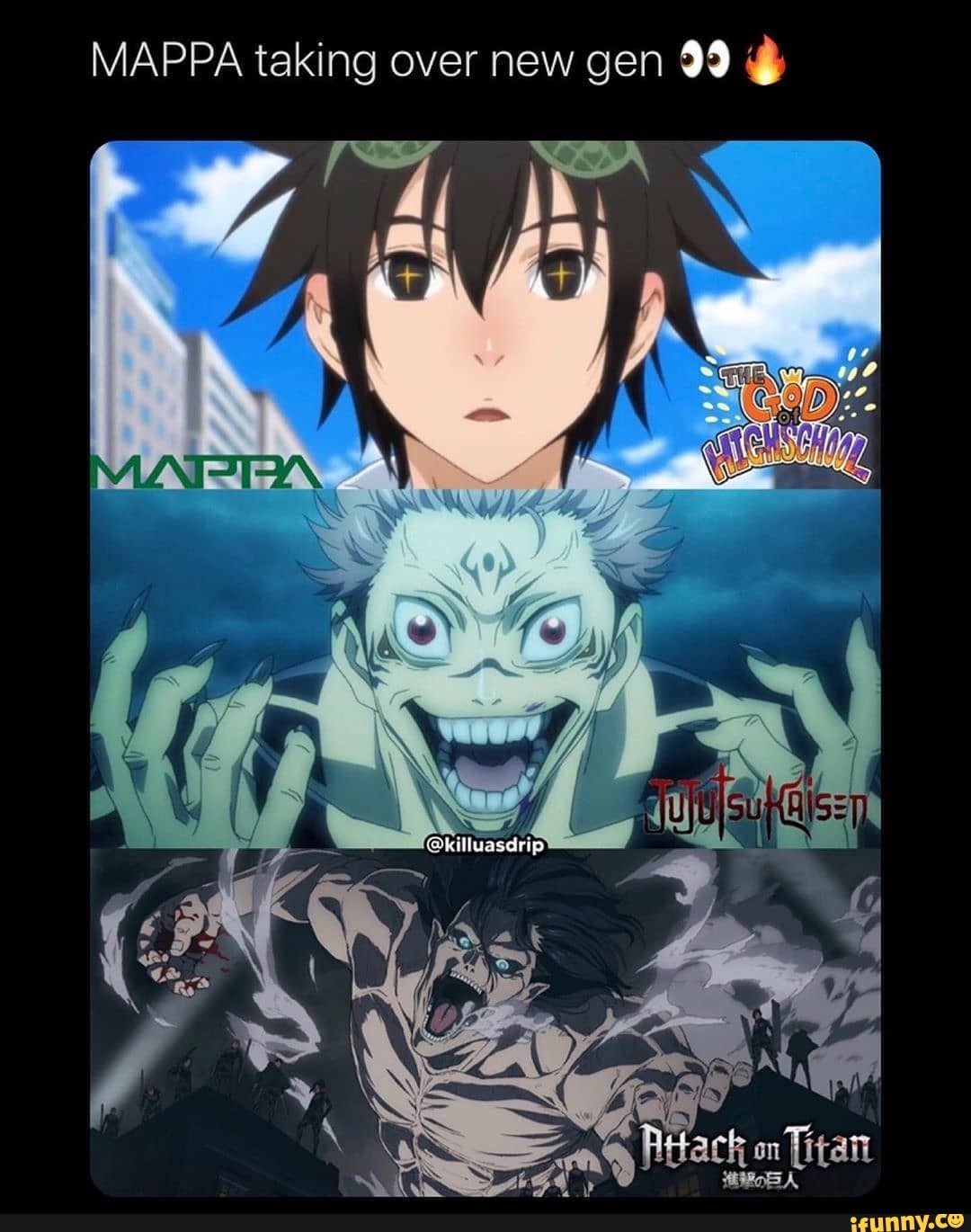 MAPPA taking over new gen 99
