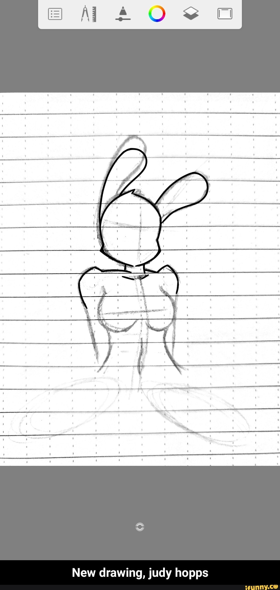 New drawing, judy hopps