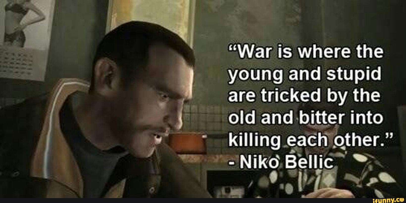 old, young, war, nico, bellic