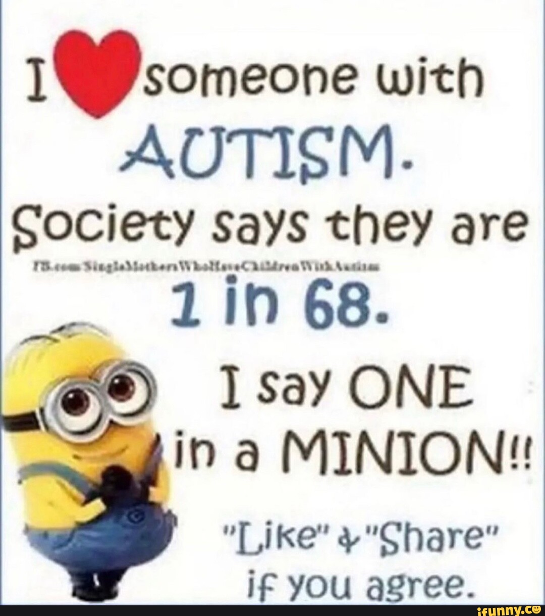 Society says. Alina Minion. Like my Minion.