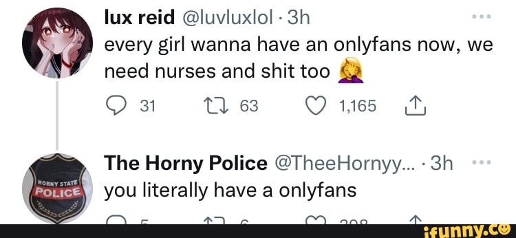 Lux reid @luviuxlol every girl wanna have an onlyfans now, we need