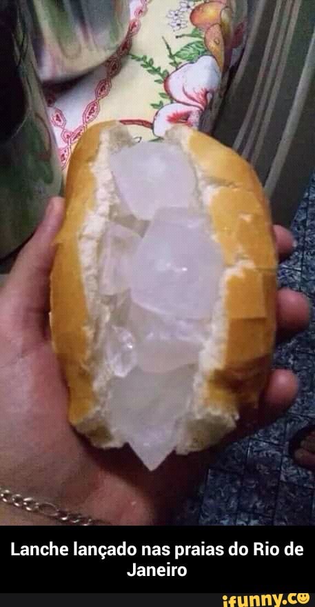 Lanche lançado nas praias do Rio de
Janeiro - Lanche lançado nas praias do Rio de Janeiro