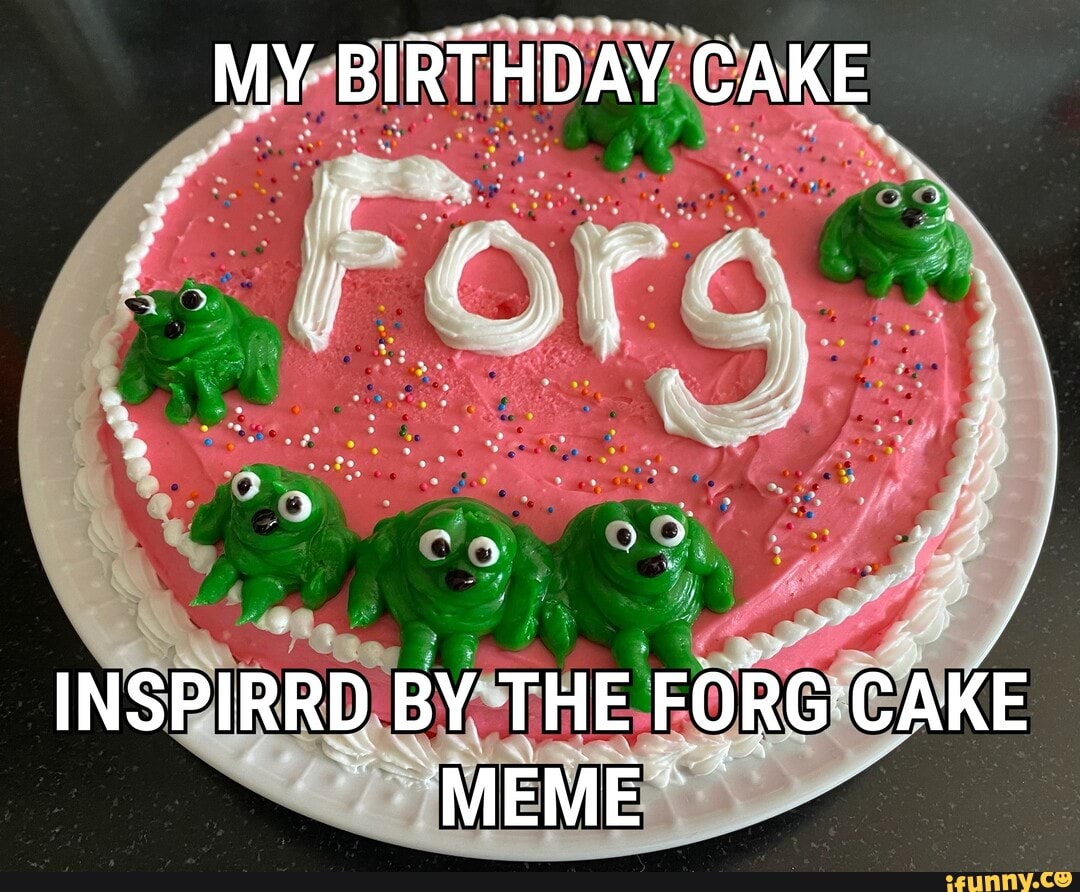 Funny Birthday Memes  An interesting birthday cake  Facebook