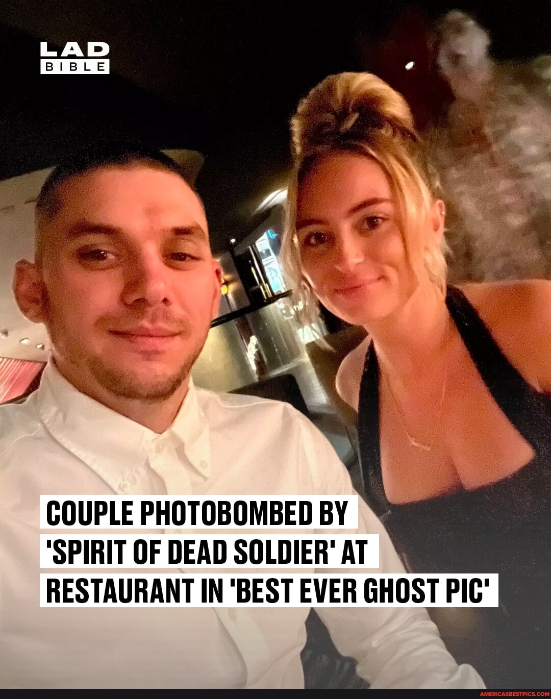 A Couple Were Left Stunned After Their Date Night Pictures Were Allegedly Photobombed By A Ghost