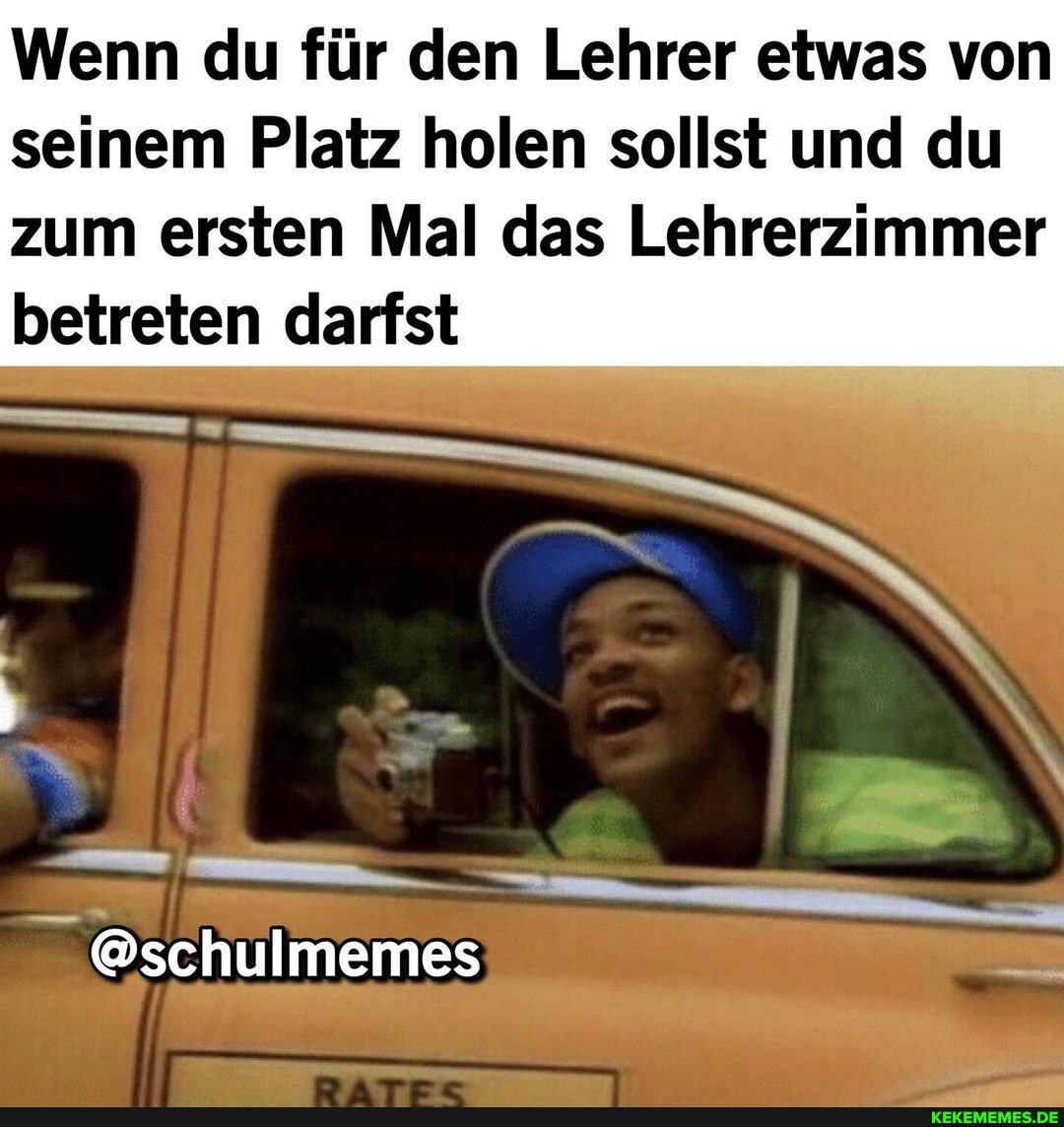 Wenn du für den Lehrer etwas von seinem Platz holen sollst und du
zum ersten Mal das Lehrerzimmer betreten darfst
@schulmemes