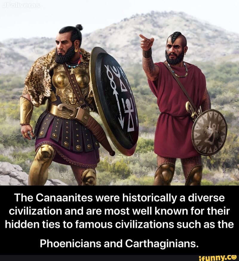 The Canaanites were historically a diverse civilization and are most well known for their hidden