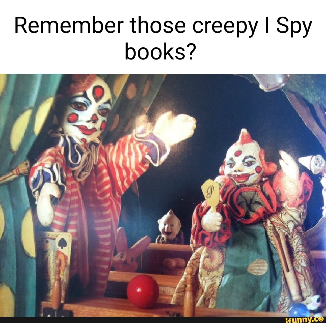 Remember Those Creepy I Spy Books Remember those creepy i spy books
