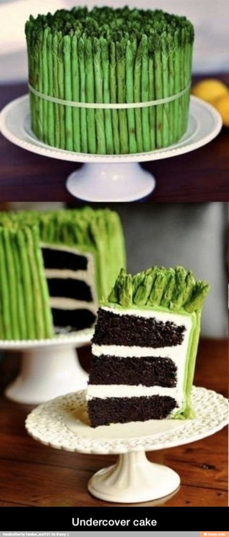 Undercover cake