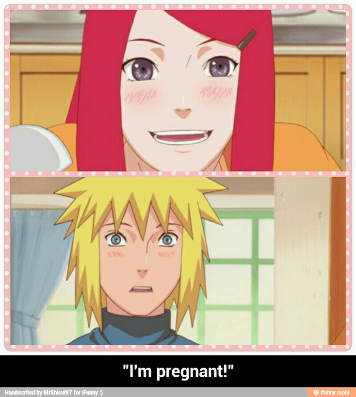 "fm pregnant!" - "I'm pregnant!"