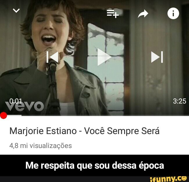 Marjorie Estiano
Você Sempre Será
4,8 mi visualizações
Me respeita que sou dessa época - Me respeita que sou dessa época