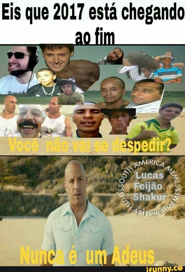 Eis que 2017 está chegando
