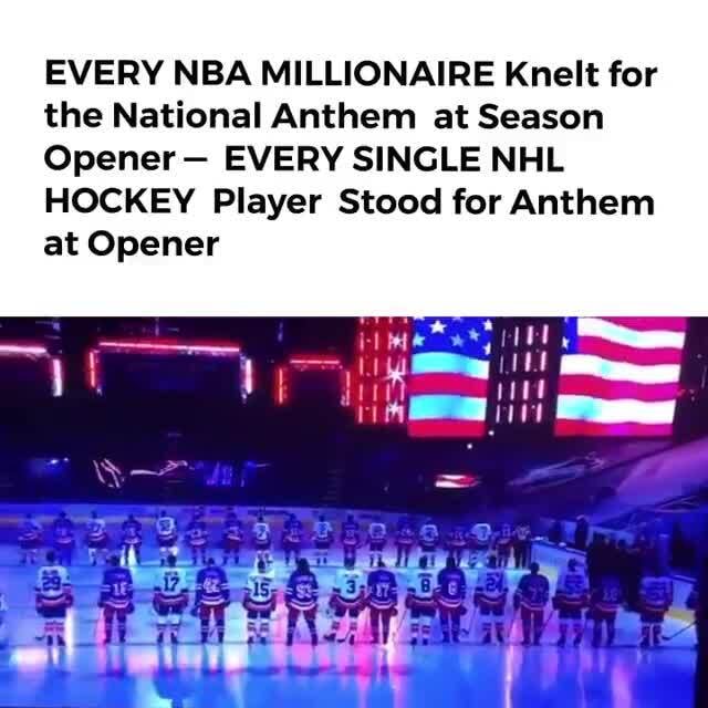 EVERY NBA MILLIONAIRE Knelt for the National Anthem at Season Opener