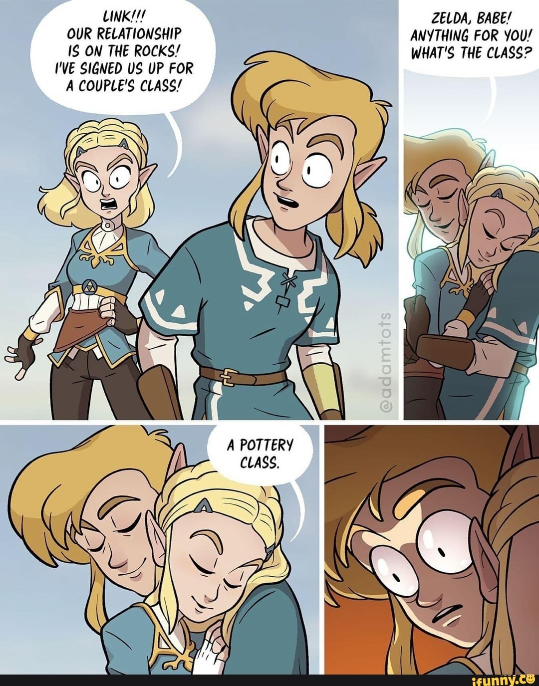 Wholesome Memes About Link and Zelda's Relationship