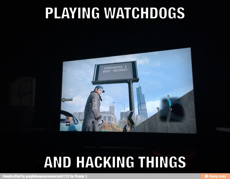 PLAYING WATCHDOGS
AND HACKING THINGS