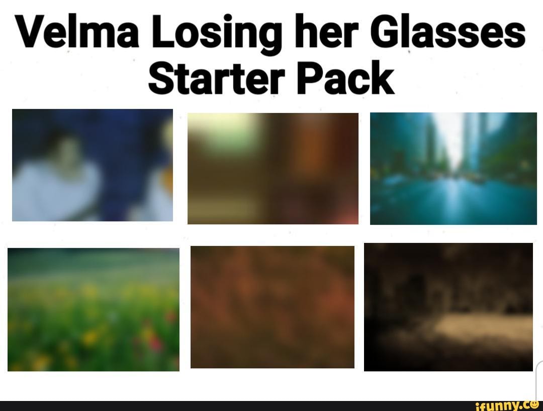 Velma Losing her Glasses Starter Pack iFunny