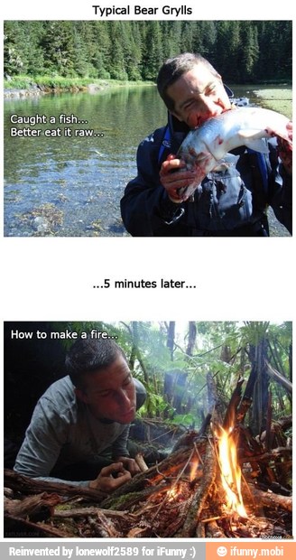 'Typical Bear Grylls