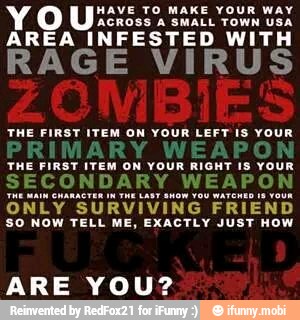 HAVE TO MAKE YOUR WAY
ACROSS A SMALL TOWN USA
Y
AREA INFESTED WITH
AGE VIRUS
THE
FIRST
ITEM ON
YOUR RIONT
18
YOUR
SECONDARY WEAPON
ONLY SURVIVING FRIEND
50 Now TELL ME, EXACTLY JUST HOW
ARE YOU?