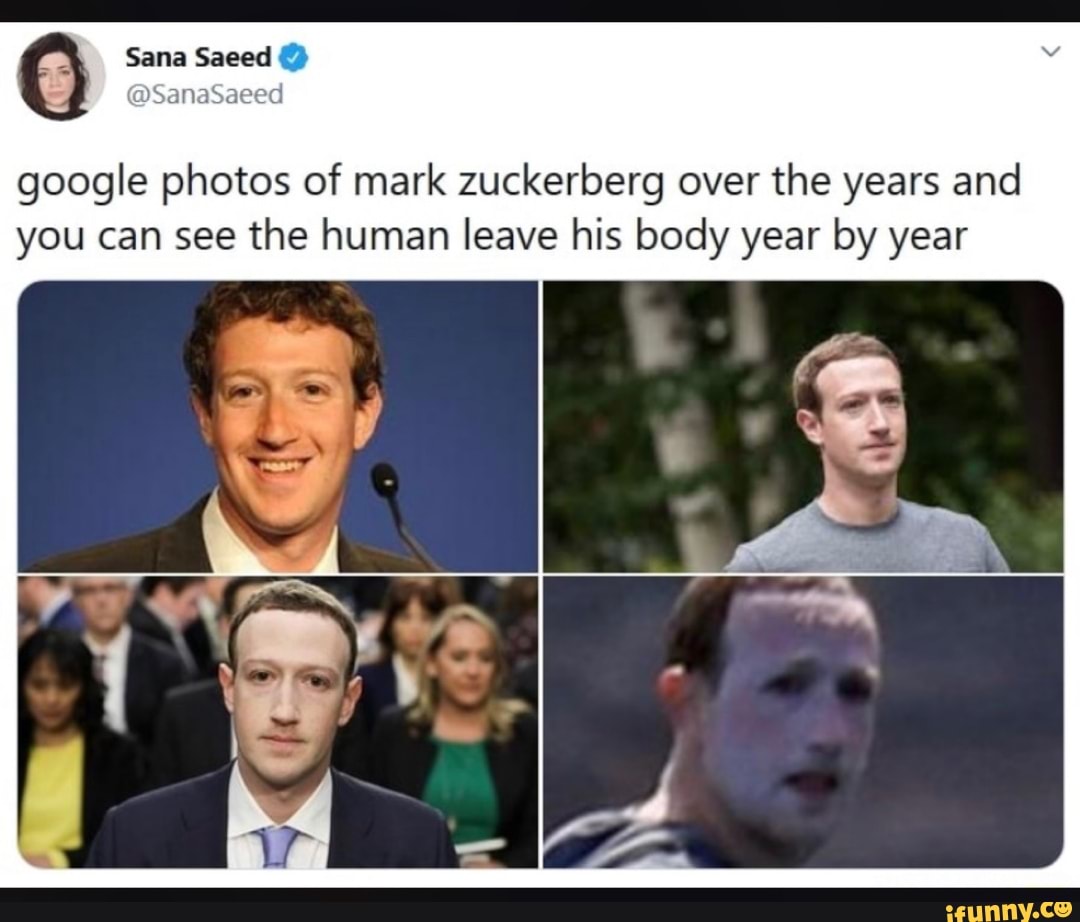 O google photos of mark zuckerberg over the years and you can see the