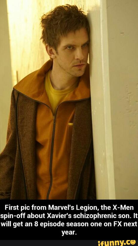 First pic fmm Marvel's Legion, the X-Men
spin-off about Xavier's schizophrenic son. It
will get an 8 episode season one on FX next
yeah - First pic from Marvel's Legion, the X-Men spin-off about Xavier's schizophrenic son. It will get an 8 episode season one on FX next year.