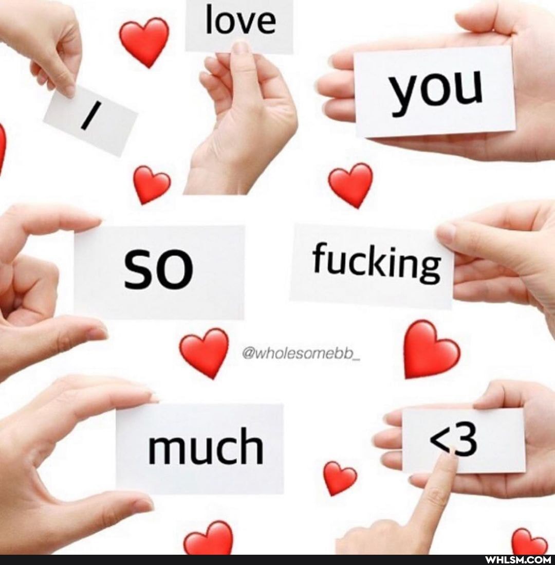 love you
SO rucking
much