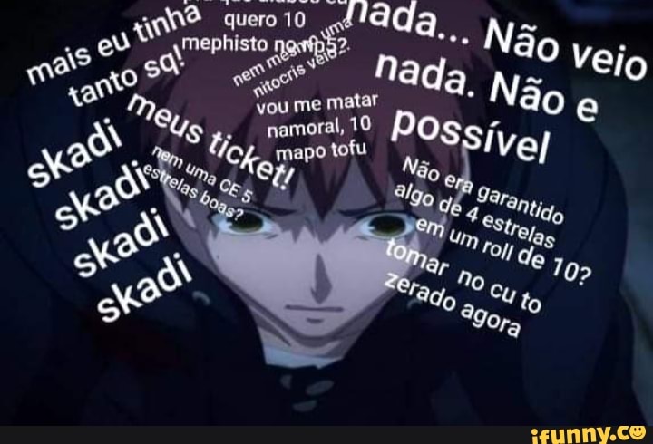 fate, emiya_shirou, fategrandorder, gachahell, games, typemoon, animes, skadi, rateupisalie