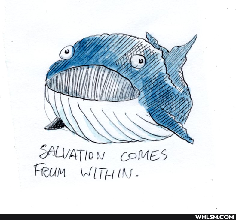 SAlvation COMES Feum WITHIN-