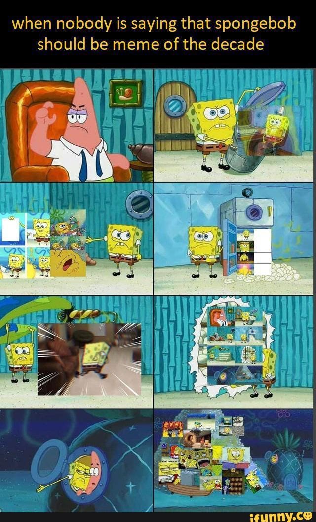 spongebob physics meme