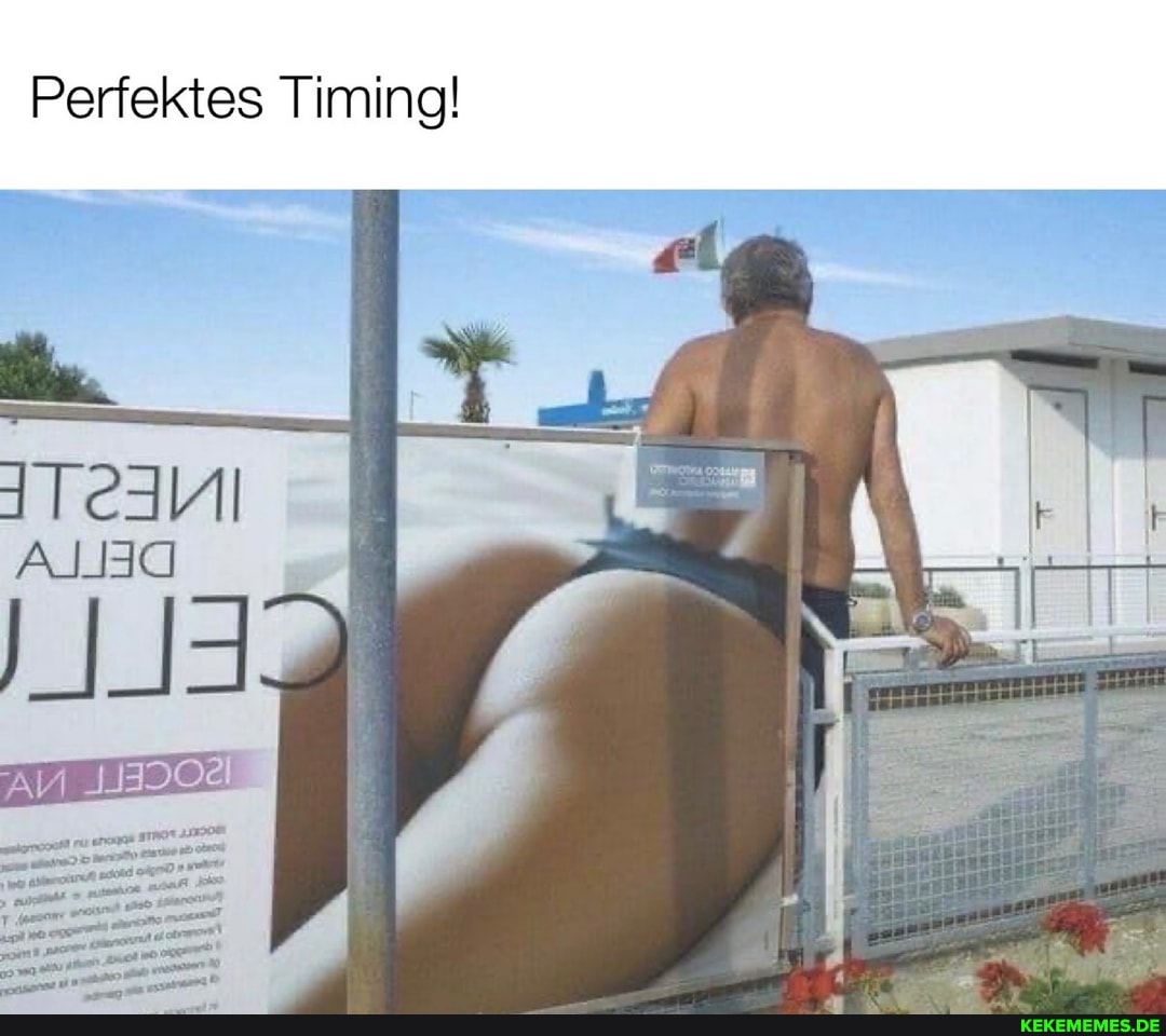 Perfektes Timing!