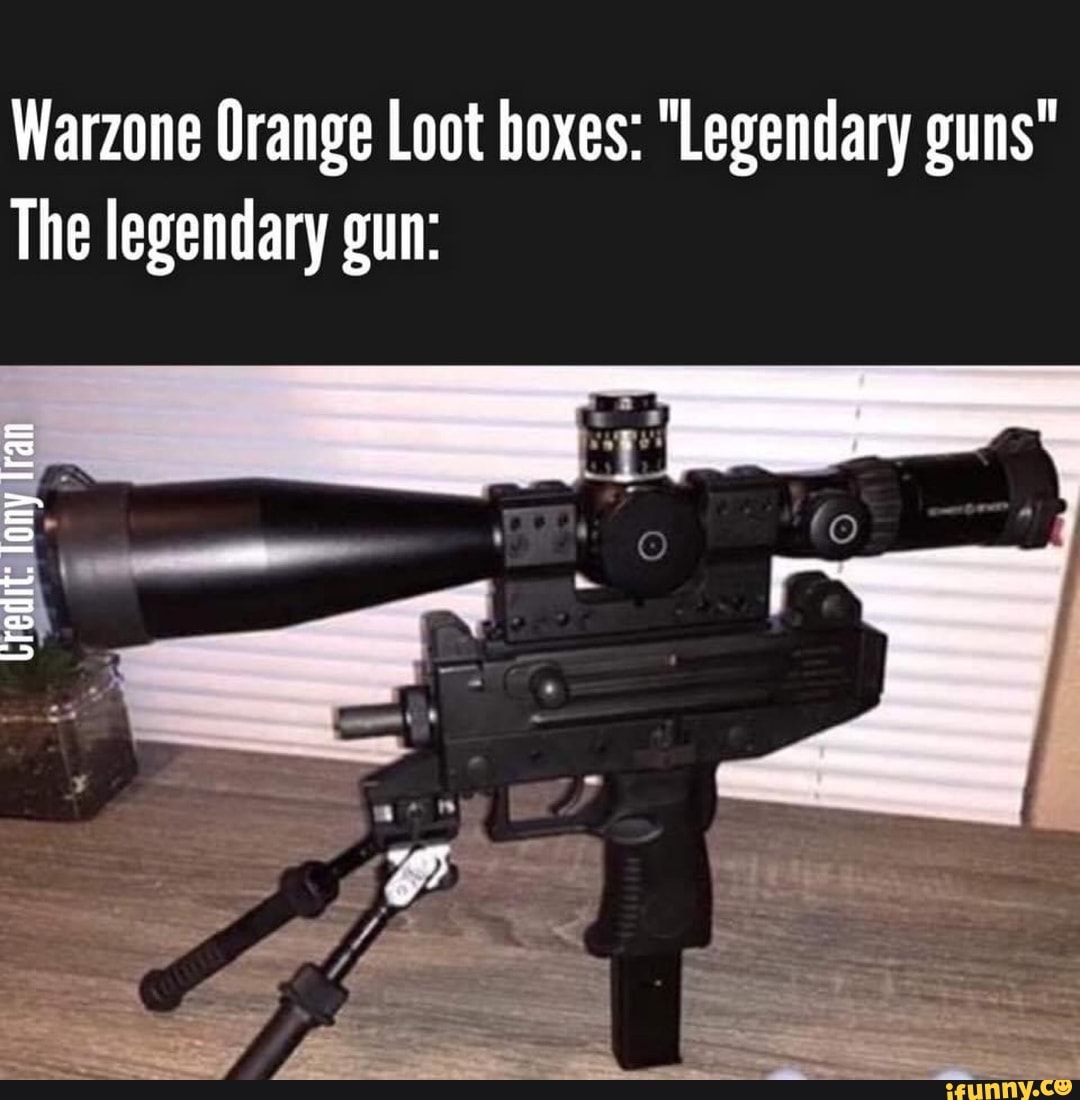 Warzone Orange Loot boxes: 