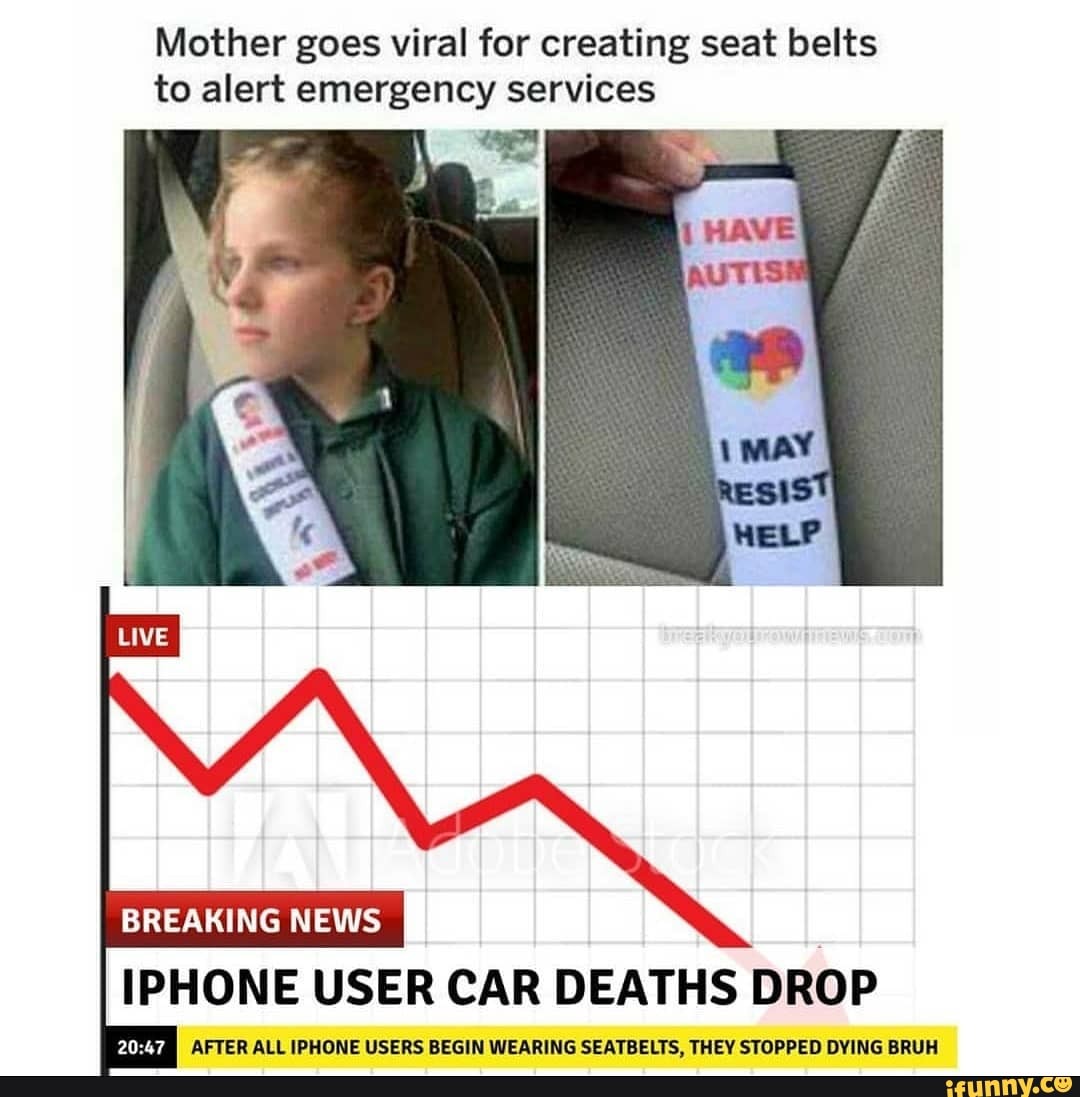 Mother goes viral for creating seat belts to alert emergency services