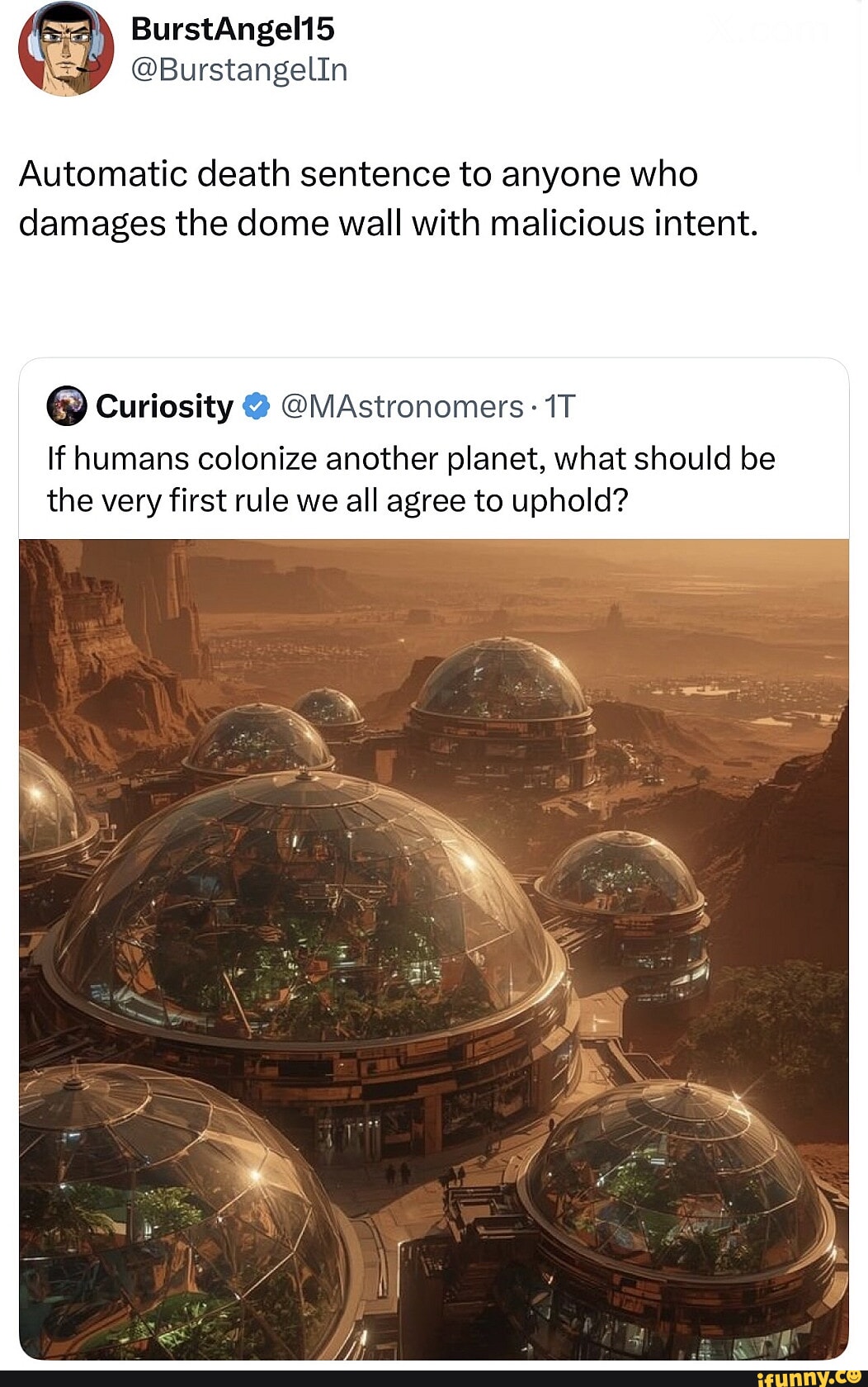 Agree, but adding that if the damage is strong enogh the death sentence is for everyone