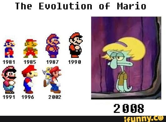 The Evolution of Mario
1996