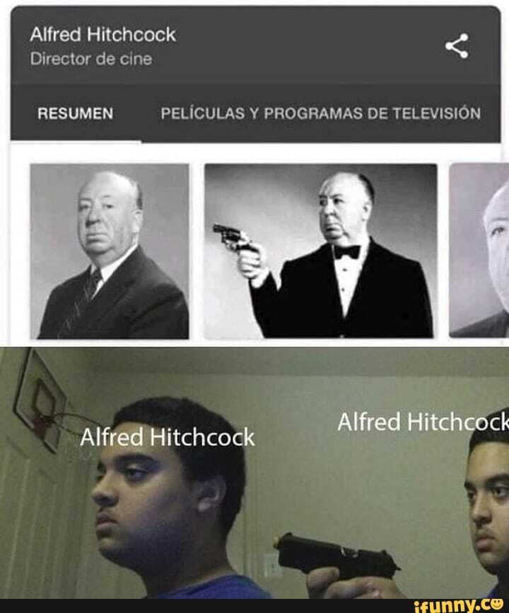 Alfred Hitchcock RESUMEN PELICULAS Y PROGRAMAS DE TELEVISION
Alfred Hitchcock
Alfred