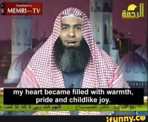 MR- MEMRI--TV ina, I my heart became filled with warmth, pride and ...