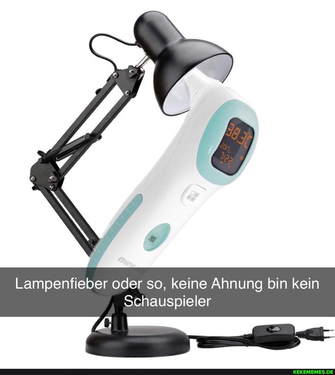 Lampenfieber oder so, keine Ahnung bin kein
Schauspieler
